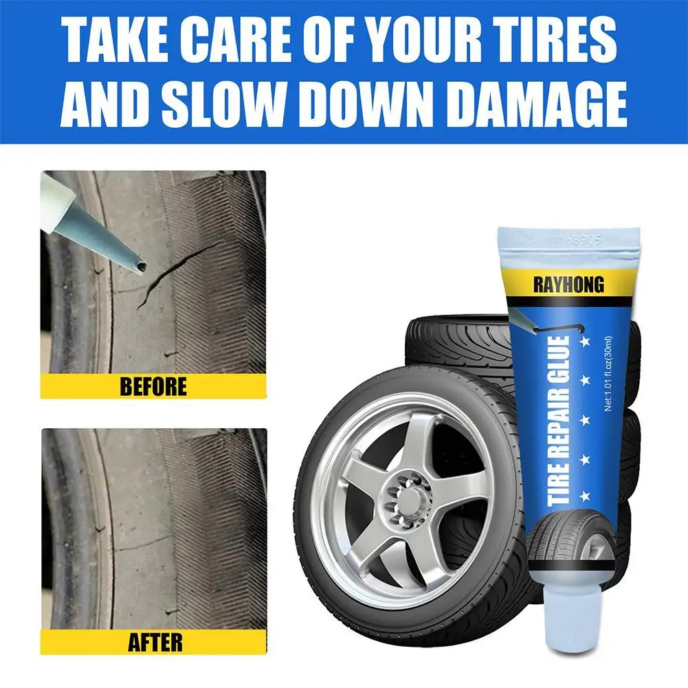 Car Tire Rubber Repair Strong Glue Special Side Hard Damage Crack Filling Adhesive | Автомобили и мотоциклы
