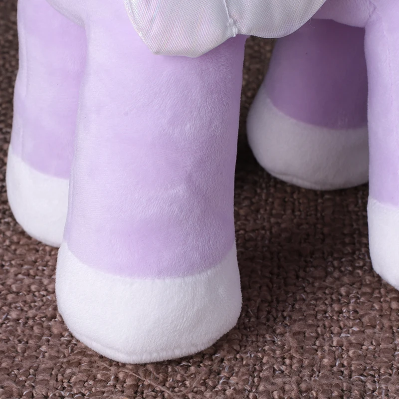 Мягкая игрушка-Зверюшка для детей летающая лошадь единорог 33 см