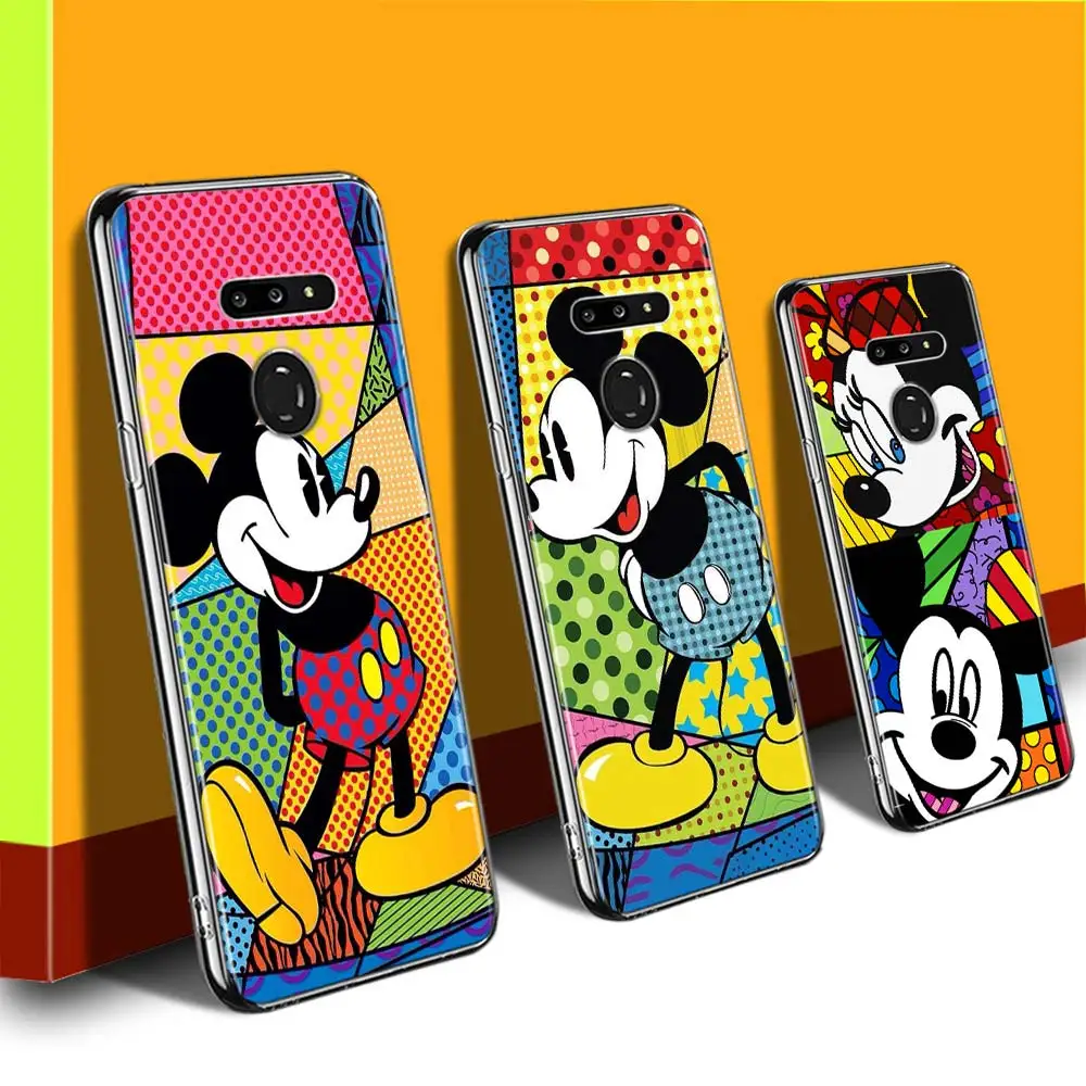 

Color Disney Mickey for LG G8 G8S G8X V30 V35 V40 V50 V60 ThinQ Q60 K40 K50 K41 K51 K61 K71 K92 Transparent Phone Case