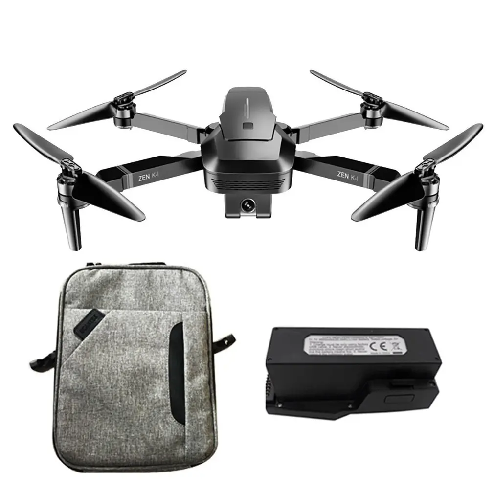 1B Backpack Visuo ZEN K1 gps Радиоуправляемый Дрон с 4K HD двойной камерой управление жестами 5G Wifi FPV Бесщеточный двигатель полёт 2,4G Дрон - Цвет: 1B Backpack