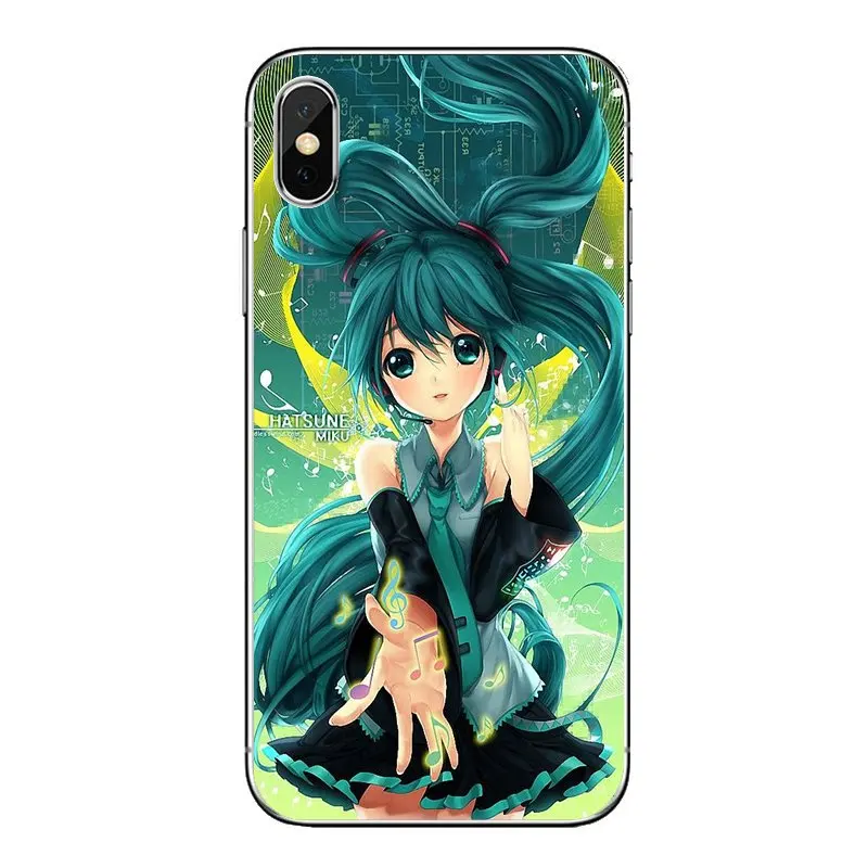 Anime Dakimakura Japan Hatsune Miku Patterned Phone Shell Covers For Samsung Galaxy Note 8 9 S9 S10 A8 A9 Star Lite Plus A6S A9S |