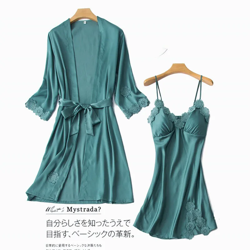 Хит продаж женская ночная рубашка удобная мягкая шелковая атласная элегантная