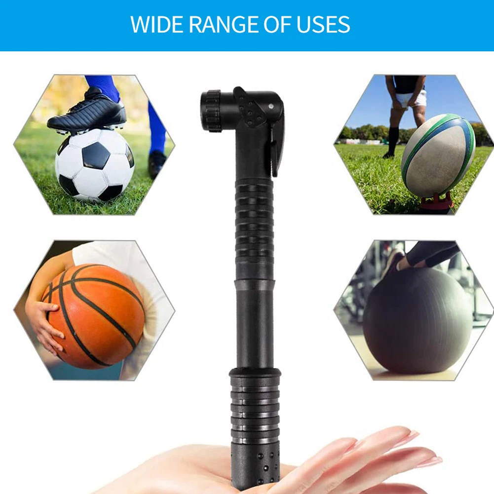 

Universal Bike Tyre Pump Bicycle Tyre Inflator Multi Valve Fitment Portable Swim Ring Gas Tube Basketball Mini Pump