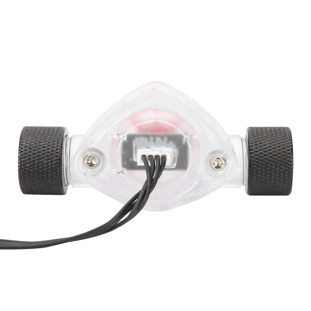 Компьютерный водяной охладитель G1/4 Thread расходомер индикатор расхода воды с