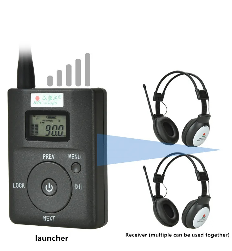 Stereo FM fm transmitter car wireless teaching square dance MP3/4 audio machine | Электроника