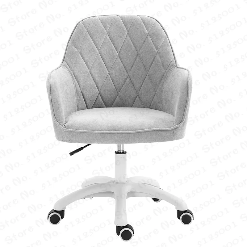 

Стильное компьютерное кресло подъема и вращающийся диван для студенческого общежития домашний ткань игра стулья для офиса с колесами мног...