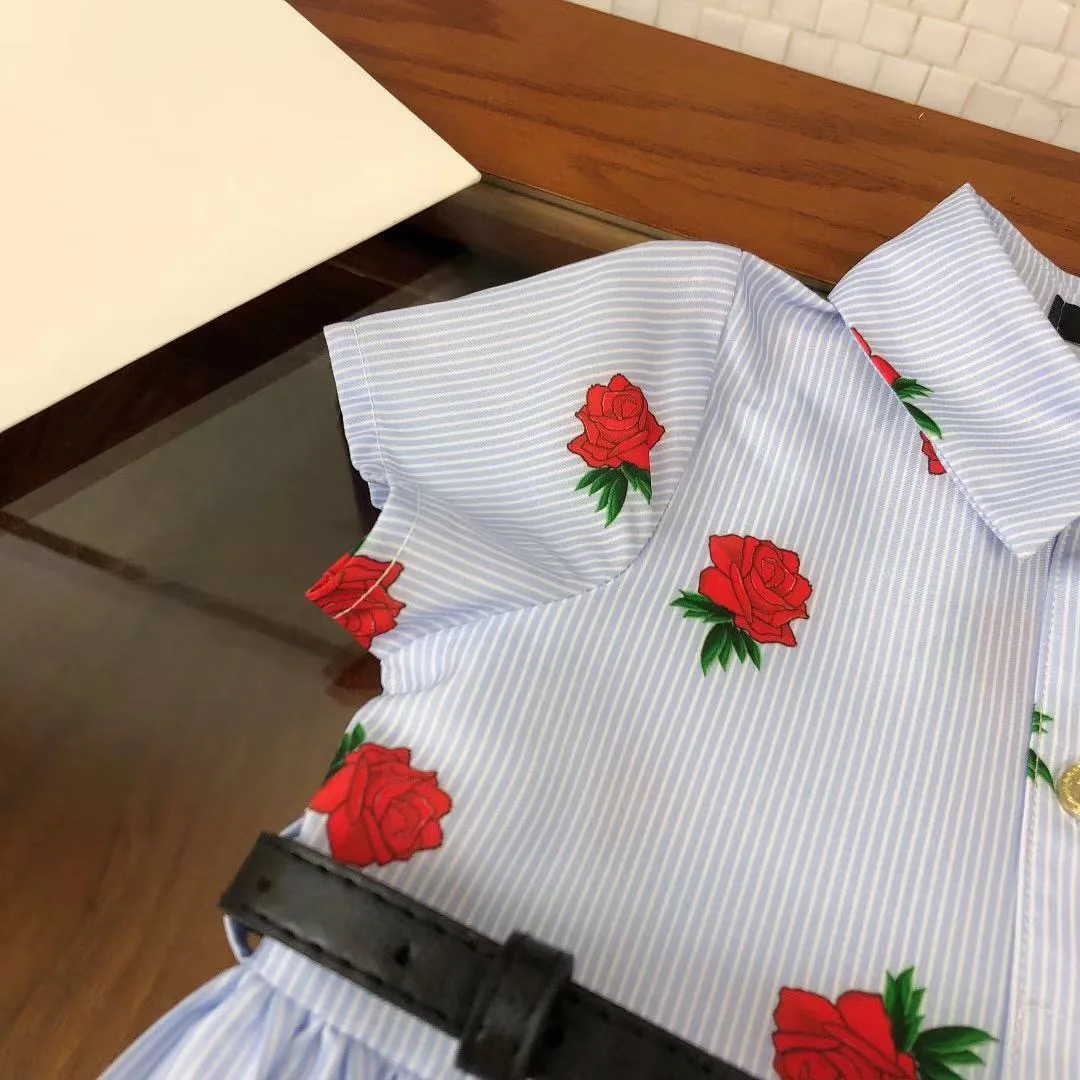 

Foreign trade high-end children's clothing girls dress summer dress 2021 new foreign style children's summer style big boy littl