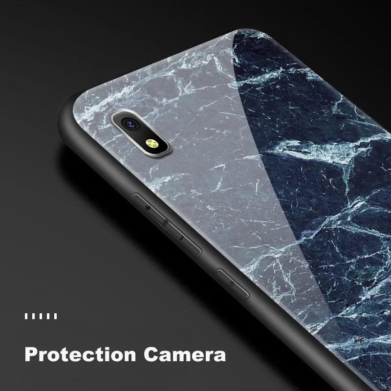 Закаленное Стекло чехол для samsung Galaxy A10 A80 A90 A6S A8S A20 A30 A40 A50 A70 J4 плюс M10 M20 M30 S8 S9 S10+ защитный чехол