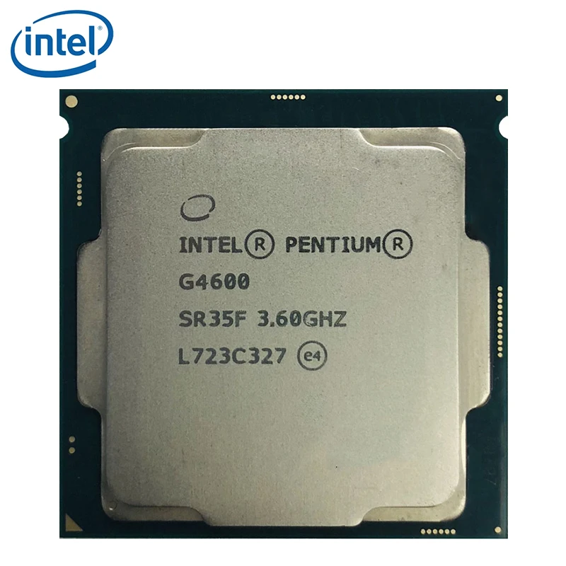 Процессор Intel Pentium G4600 3 6 ГГц двухъядерный четырехъядерный настольный процессор м