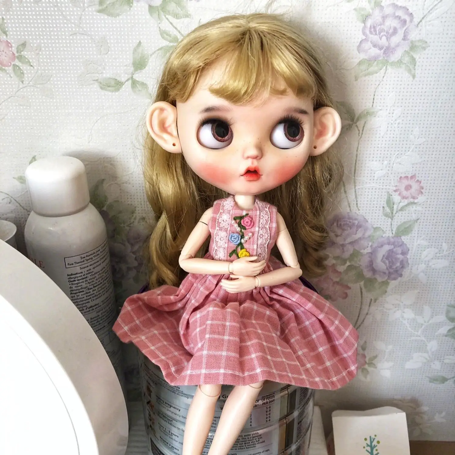 Blyth кукла NBL 1/6 BJD индивидуальное матовое лицо большие глаза Мода девушка шар для