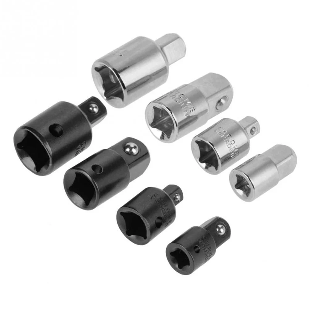 4 шт./компл. хромированная ванадиевая сталь CVR розетка адаптер Редуктор 1/2 дюйма 3/8