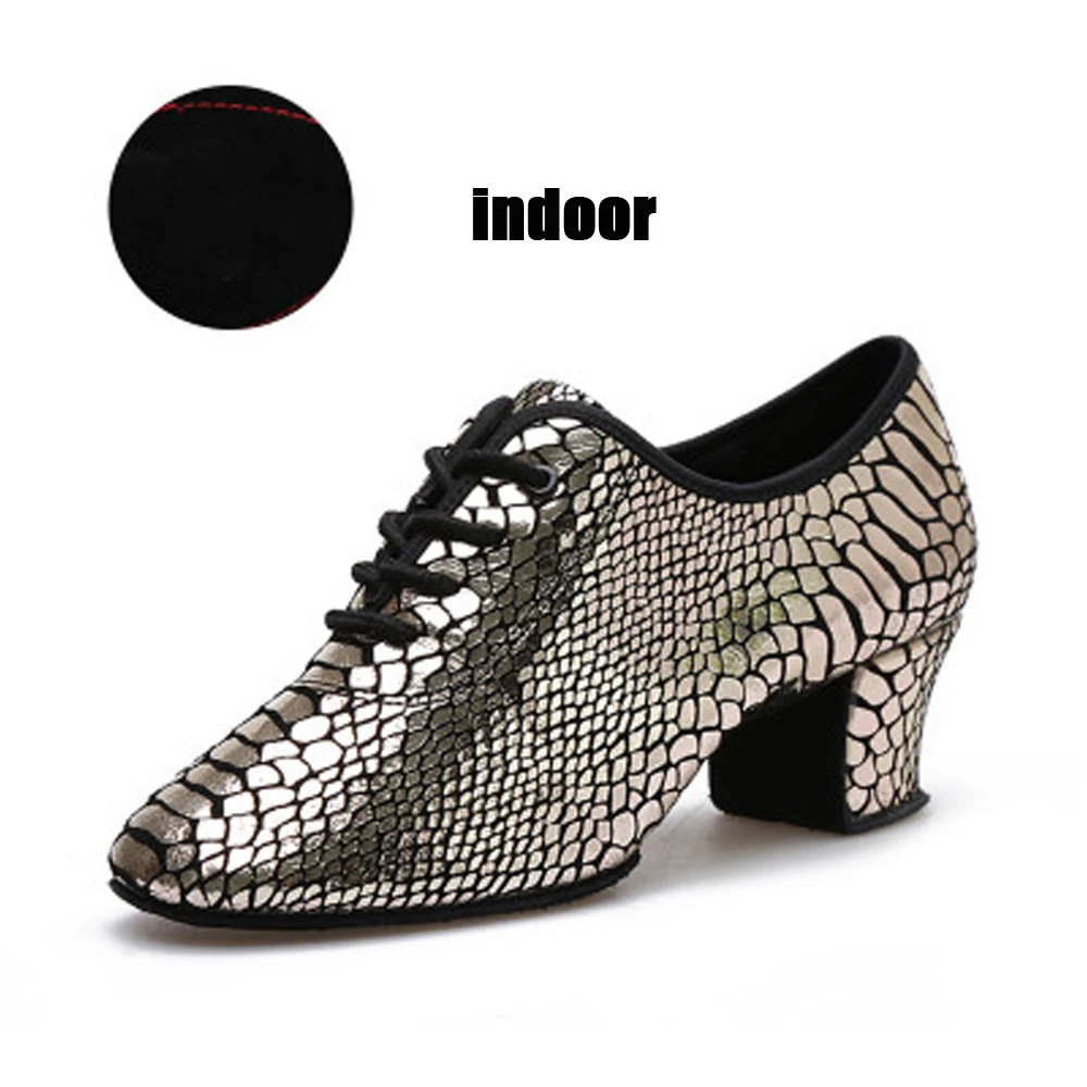 Latin Dance Shoes Leather Suede Women's Dancing With Soft Bottom Ballroom Tango Salsa Indoor Outdoor A294 | Спорт и развлечения