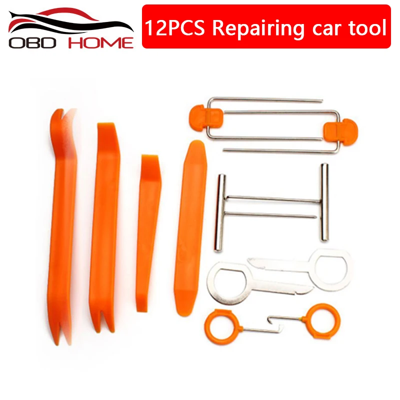 12 шт. двери автомобиля клип Панель радио автомобиль аксессуары Даш Аудио