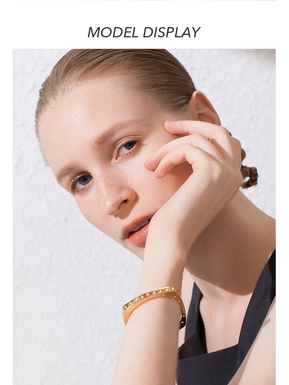 Модный браслет ENFASHION с несколькими ямами, нарукавная повязка золотого цвета, браслеты-манжеты с отверстиями, браслеты для женщин, аксессуары, модное ювелирное изделие, подарки B192023
