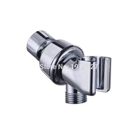 vidric adjustable starlight chrome shower arm mounthand shower holder union swivel ball connector universal 12 showering comp
