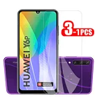 Защитное стекло 2.5D для Huawei Y6p MED-LX9N, закаленное, 1-3 шт.