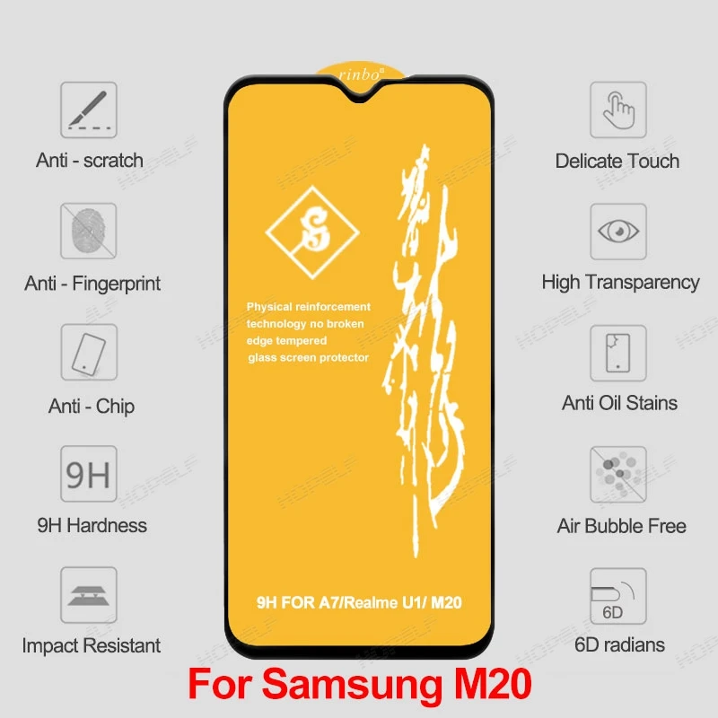 Закаленное Стекло для samsung Galaxy A50 A70 A40 Экран протектор Стекло для samsung A10 A40 A30 A50 A20 A70 A50s M10 M20 M30 Стекло