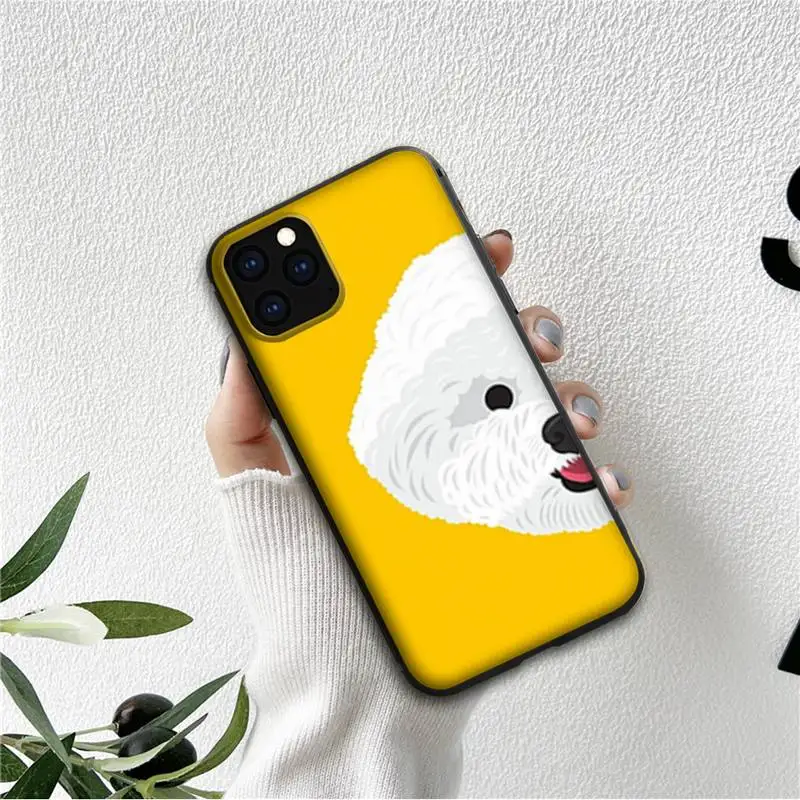 Чехол для телефона Бишон Фризе для iPhone 13 11 12 Pro XS MAX mini 8 7 6 6s Plus X 2020 XR.