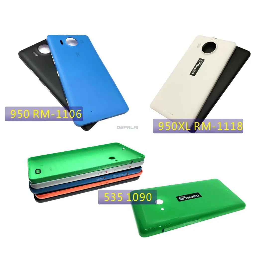 Корпус батарейного отсека для Nokia Lumia 535 1090 950 RM 1106 950XL 1118 Крышка Замена задней