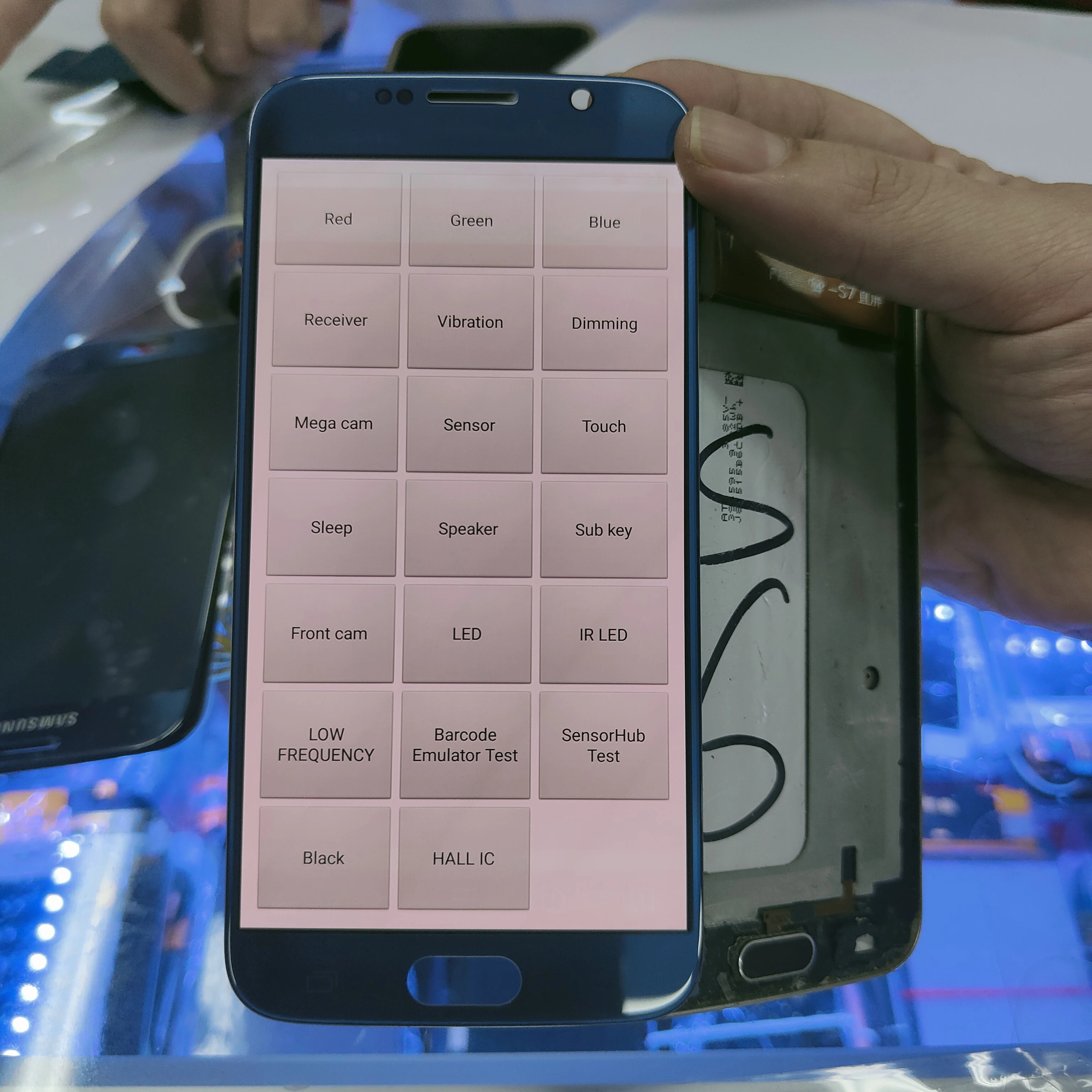 С большим ЖК-дисплеем для SAMSUNG S6 G920 G920F G9200 дисплей с сенсорным экраном сменный