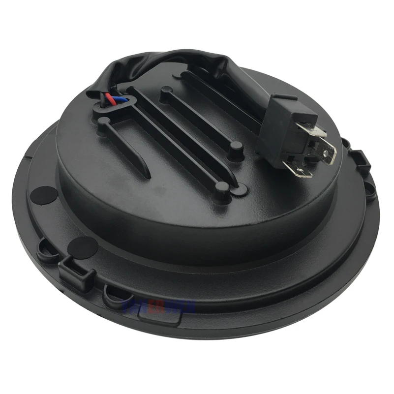 Передняя фара для Jeep JK 7 дюймов круглая светодиодная Wrangler 97-15 Hummer Toyota Defender