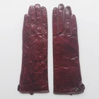 Женские зимние перчатки GOURS, черные перчатки из натуральной козьей кожи, со скидкой, KCL, 2019