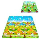 Коврик детский игровой из ЭВА, мягкий коврик для ползания, водонепроницаемая Двусторонняя декоративная подстилка для детской комнаты