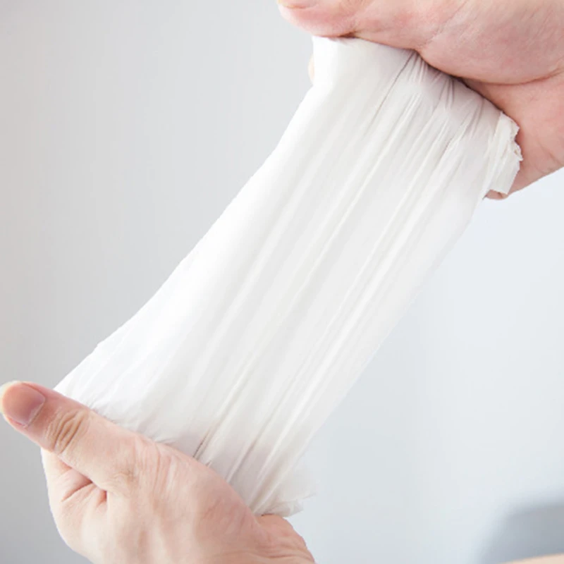 Flat Mouth bio-based Degradable Garbage Bag Biodegradable Environmentally Friendly Disposable Toilet Cleaning Plastic Bags | Дом и сад