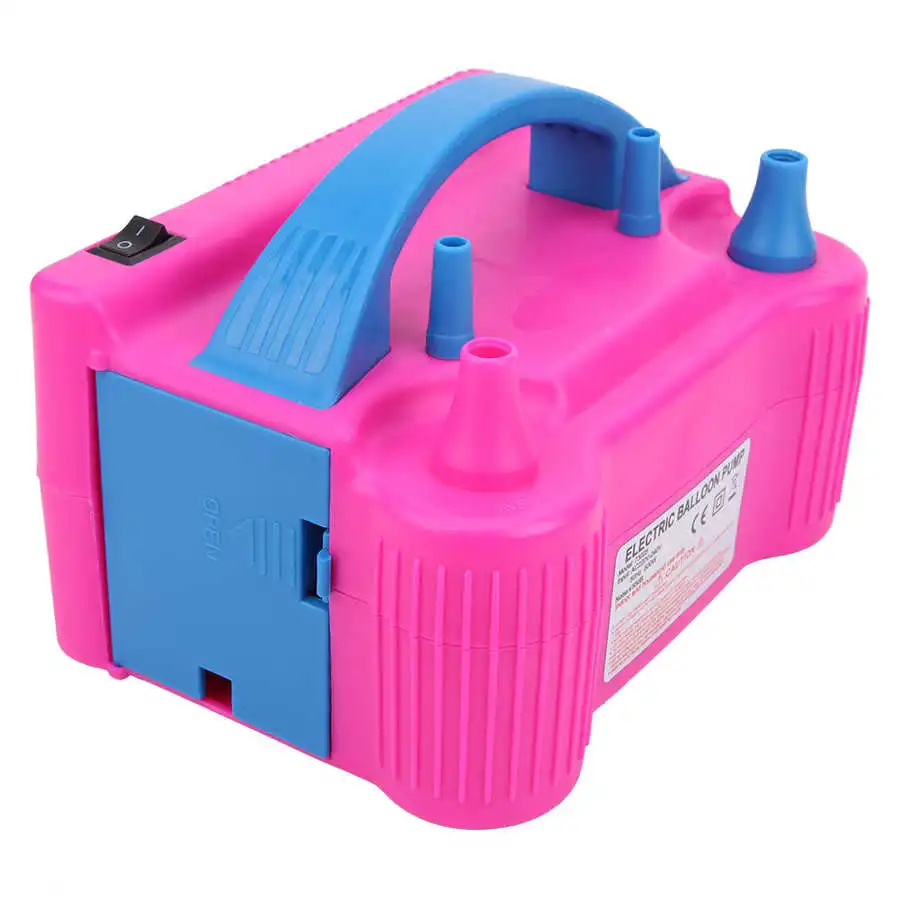 Электрический воздушный шар насос воздуходувка 2 сопла небольшой портативный