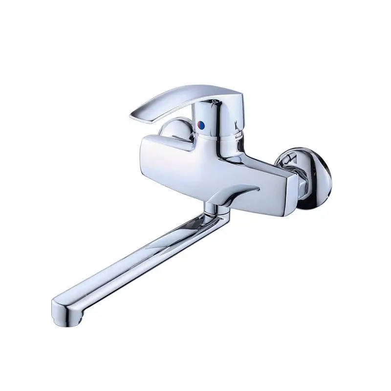 Смеситель кухонный настенный с креплением на раковину|Смесители для ванны| |