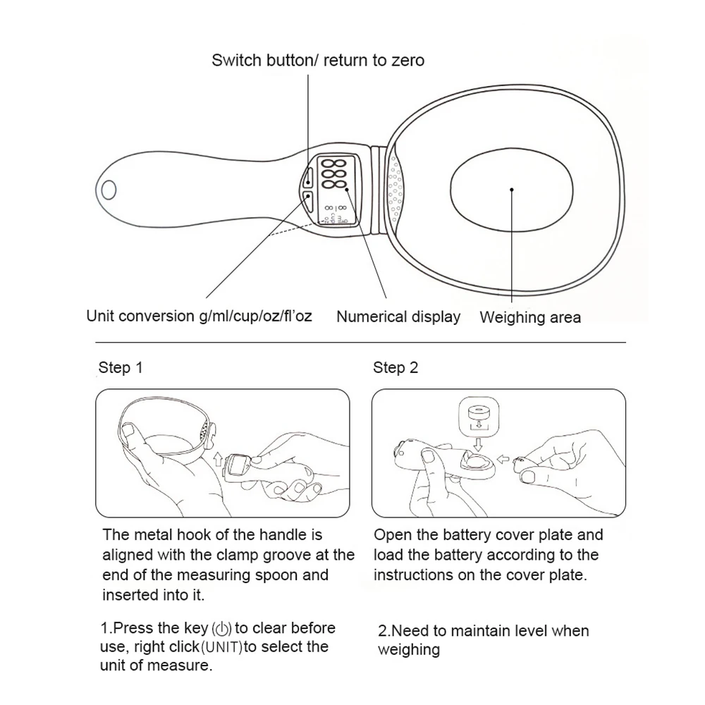 

800g/1g Portable Pet Food Scale Cup For Dog Cat Feeding Bowl Non-slip Kitchen Scale Spoon Measuring Scoop Cup With Led Display