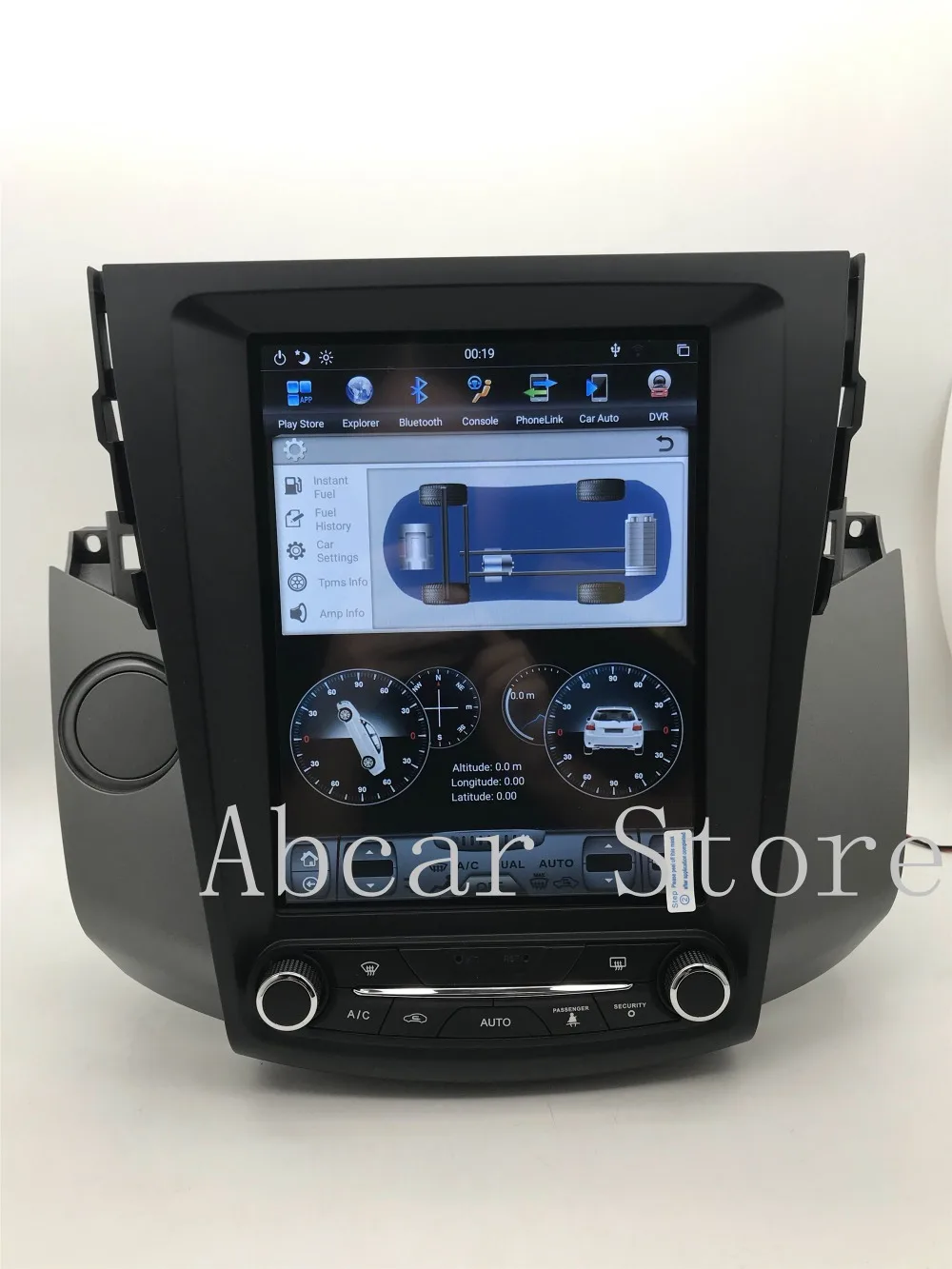 10,4 ''Tesla стиль Android 8,1 автомобильный dvd-плеер gps навигация для Toyota RAV4 RAV 4 2006-2012 PX6 CARPLAY стерео Мультимедиа Радио