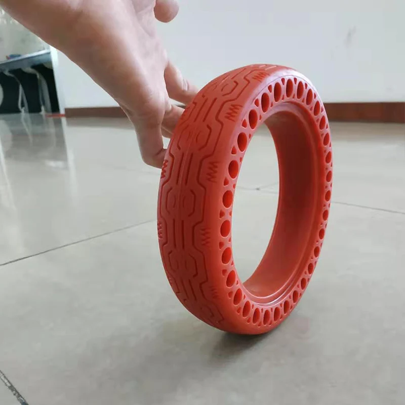 1pc red Xiaomi Mijia M365 ночной люминесцентный скутер шины светящийся амортизатор Электрический M365 птица скутер скейтборд твердые шины - Цвет: 1pc red