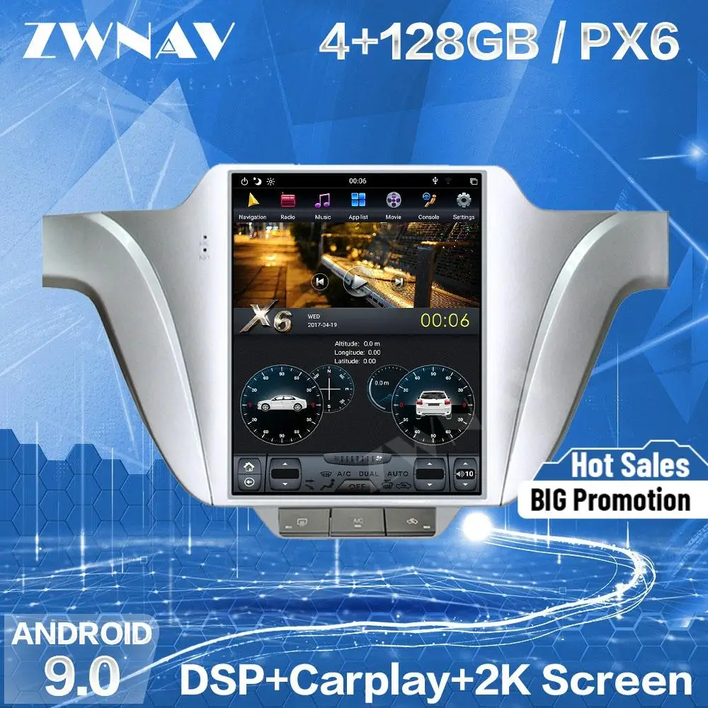 128G Tesla вертикальный экран для 2016 2017 2018 2019 Volkswagen VW LAVIDA Android автомобильный