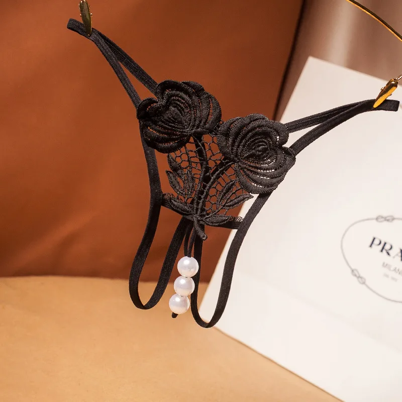 Хит продаж массажные стринги с перламутровыми вставками сексуальные женские