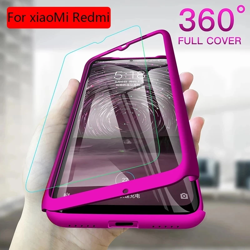 Чехол 360 градусов для Xiaomi Mi Poco M3 X3 10T Lite Note 10 чехол телефона Redmi 9 8 7 6 5 Pro 8T 9S 9A 9C полное