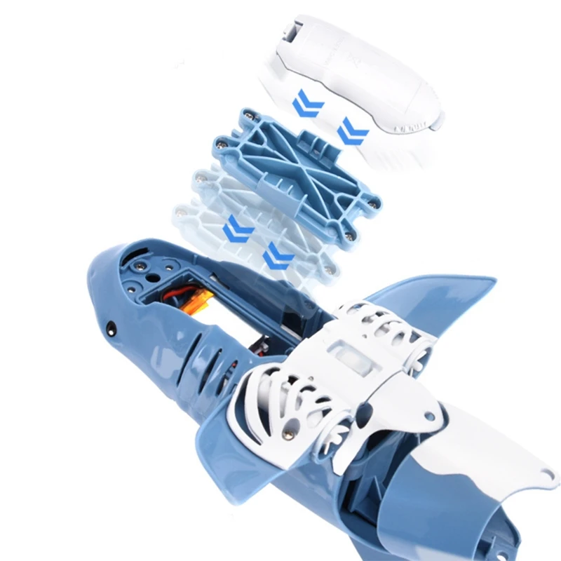 Shark Remote Control Toy 2.4G Simulated Boat U7EE | Игрушки и хобби
