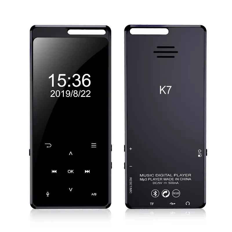 K7 8 Гб 2 4 дюймов Bluetooth без потерь MP3 MP4 музыкальный видеоплеер встроенный динамик