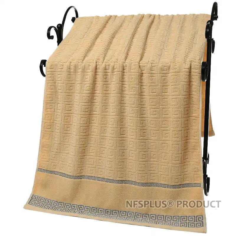 3 pack geometric terry towel set for bathroom 100 cotton 1pc 70x140cm bath towel 2pcs 35x75cm hand face towels for adults free global shipping