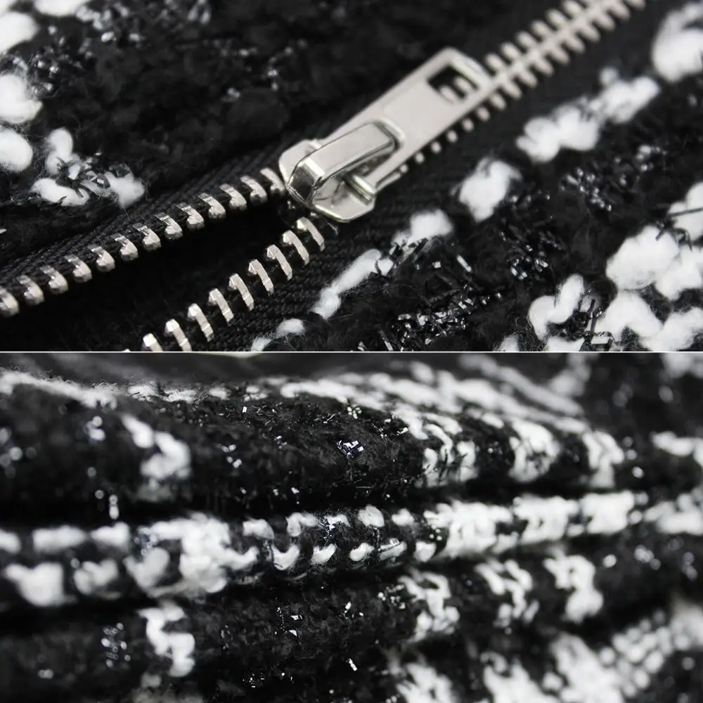 

Vintage Plaid Slim Two Piece Set Elegant PU Patchwork Jeckets Top With Shorts Women Sets Sexy Autumn Evening Club Party Outfit