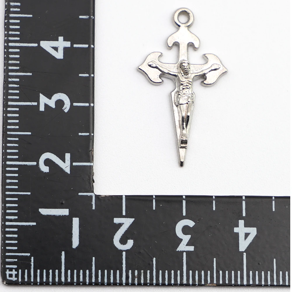 100 шт. по 1 &quotкрест Распятие в стиле Креста Святого Джеймс Сантьяго|crucifix cross