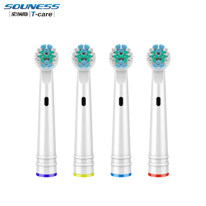 SOUNESS 4 × сменные насадки для зубной щетки зубных щеток BRAUN & Oral B Электрический
