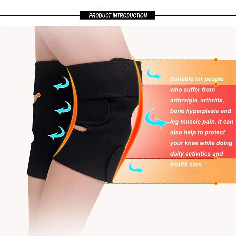 1 пара турмалиновые наколенники для магнитной терапии | Спорт и развлечения