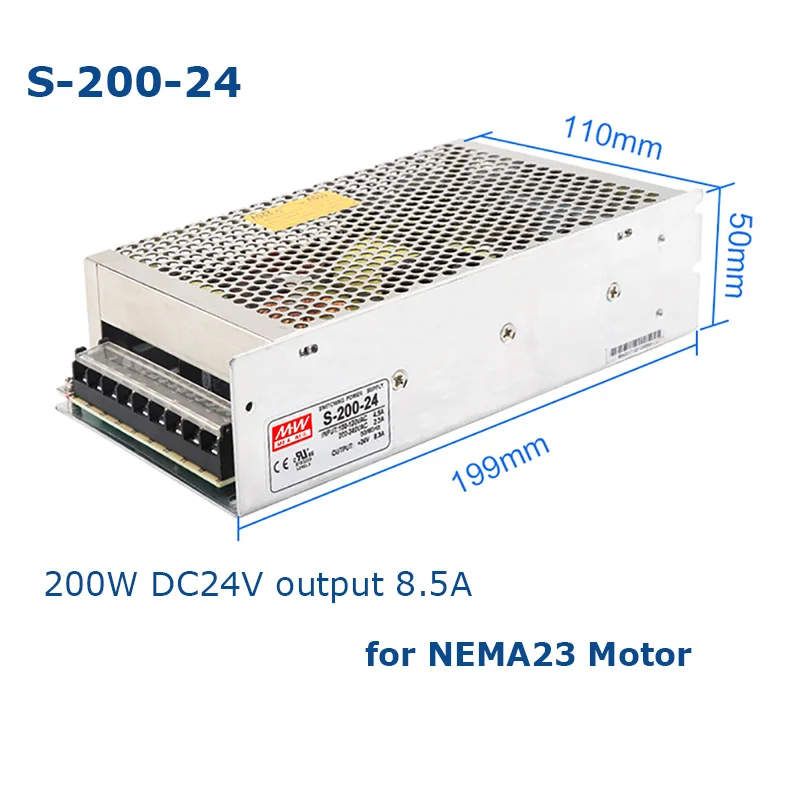 4 шт. Nema23 57 мм 2.2Nm 1000 линия датчика DSP замкнутый контур шаговый двигатель 2PH привод