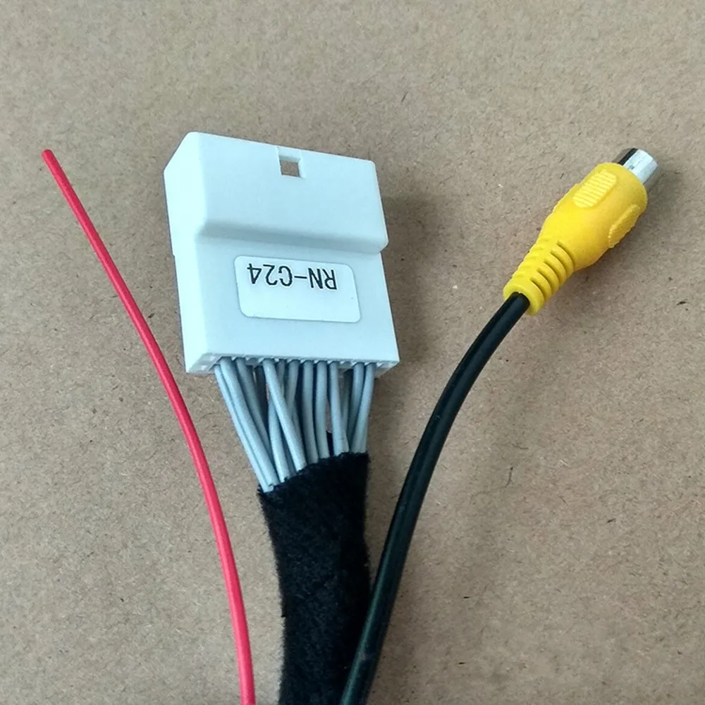 JanDeNing Car Adapter Wires Cable Rear View Camera Original Display Input For Renault Dacia | Автомобили и мотоциклы
