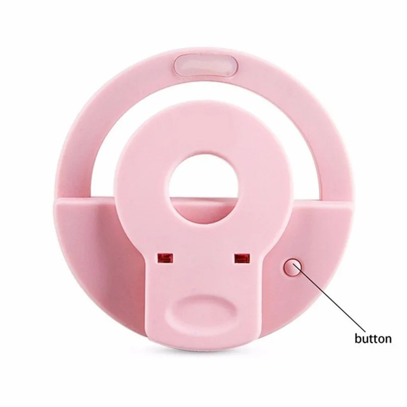 

Selfie Light Ring For Mobile Recharge Round Selfie LED Ring Flash For iPhone 11 Samsung Xiaomi Lens Portable Luminous Ring Clip