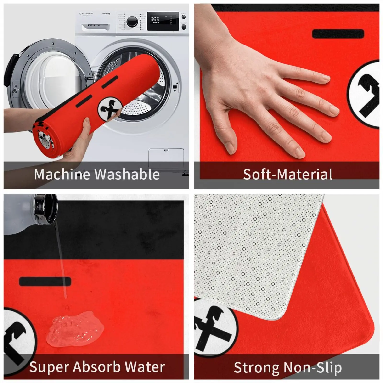 Коврик для шлема Nikon Lauda 1975 Мягкий Нескользящий