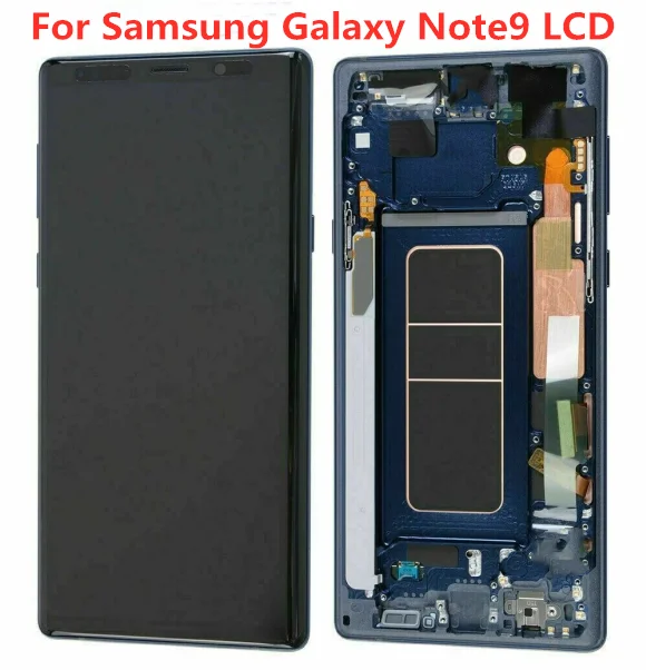 Pantalla LCD AAA original para Samsung Galaxy note 9, compatible con N960A, N960U, N960F, N960V, sin defectos-0