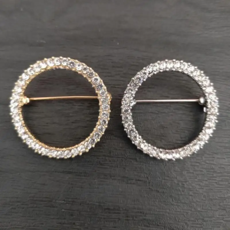 Новинка простые креативные хрустальные броши булавки брошь для кардигана