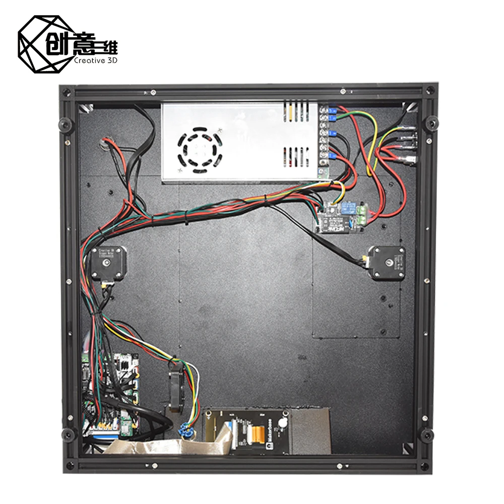Creative3D BestNew CoreXY Elf двойной z axis 3d принтер, высокоточный алюминиевый профиль рама большая площадь